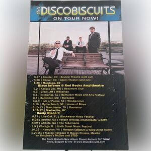 The Disco Biscuits Tour Poster